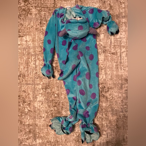 Disney Pixar Monsters Inc Sulley Blue and Purple Costume size 4/5 - Picture 2 of 7